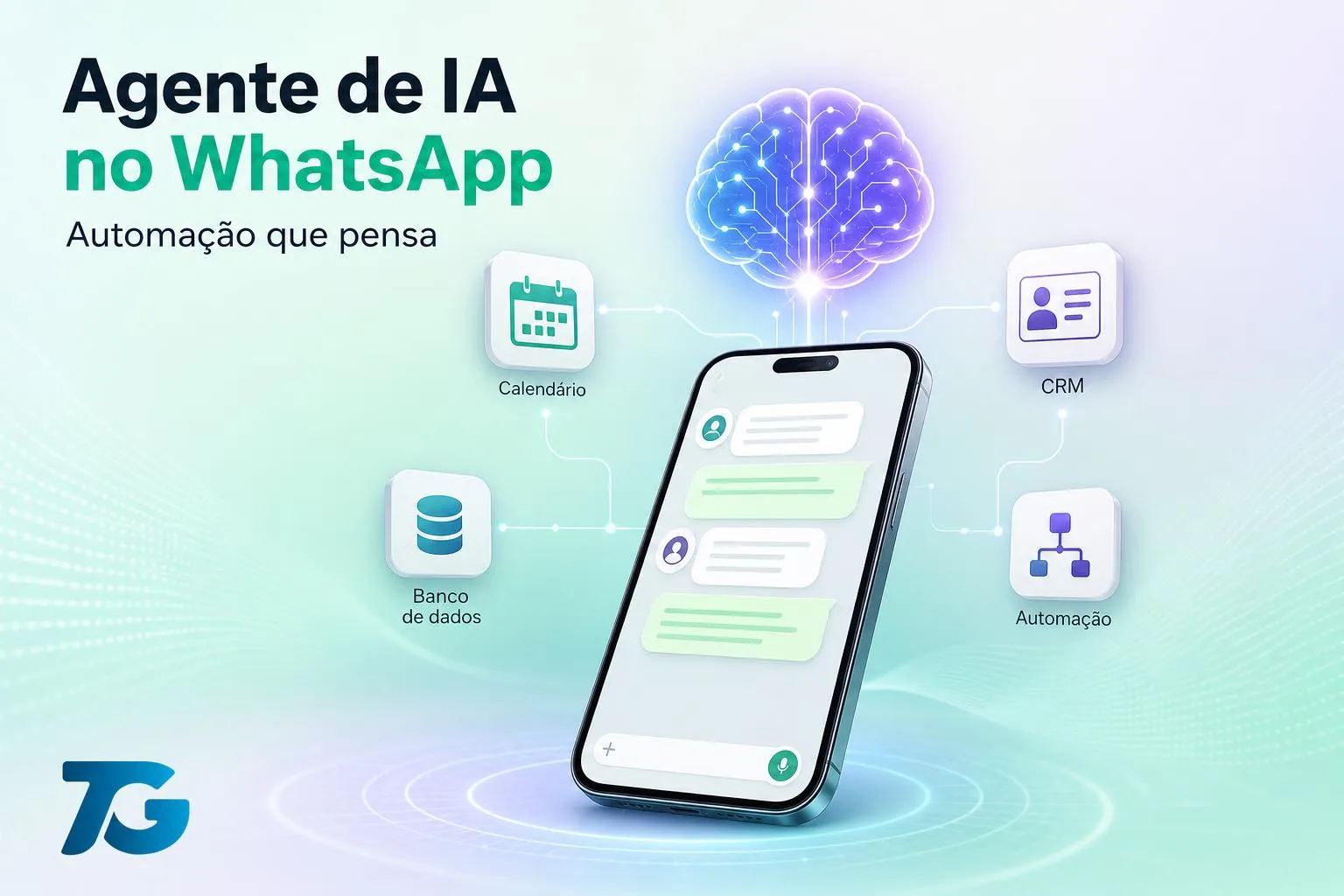 Agente de IA no WhatsApp: como funciona na prática